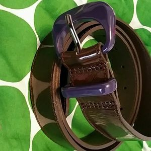 Patent Leather Belt